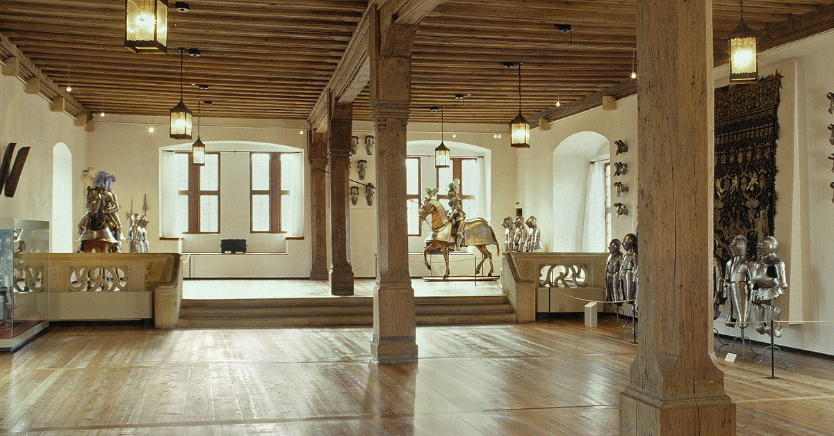 Die große Hofstube auf der Veste Coburg