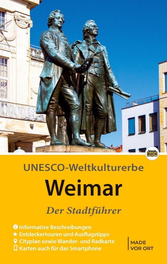 Coverbild des Reiseführers "Weimar der Stadtführer"